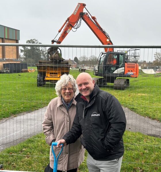 Construction begins on new Padel facility to create a new "inclusive and vibrant space"