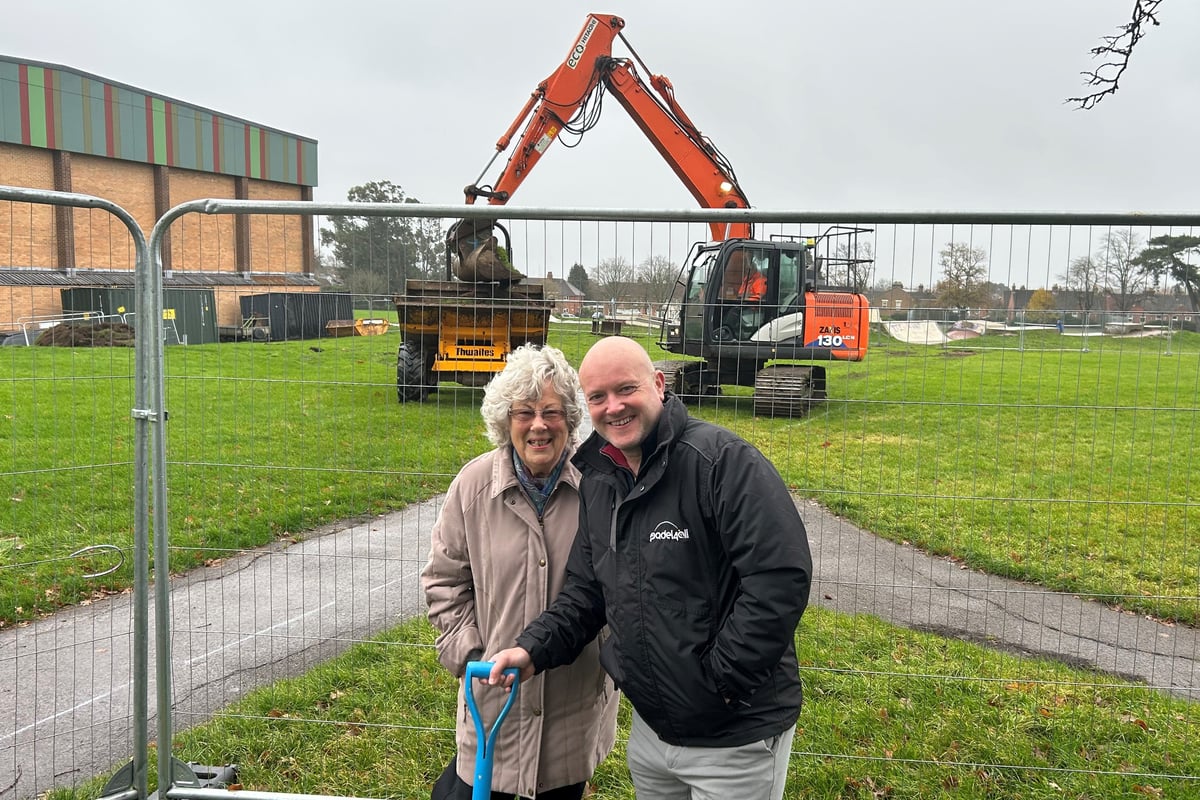 Construction begins on new Padel facility to create a new "inclusive and vibrant space"