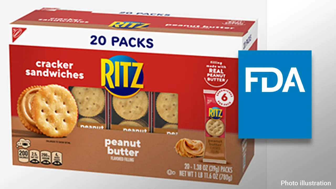 Ritz peanut butter crackers recalled in 8 states over labeling mix-up