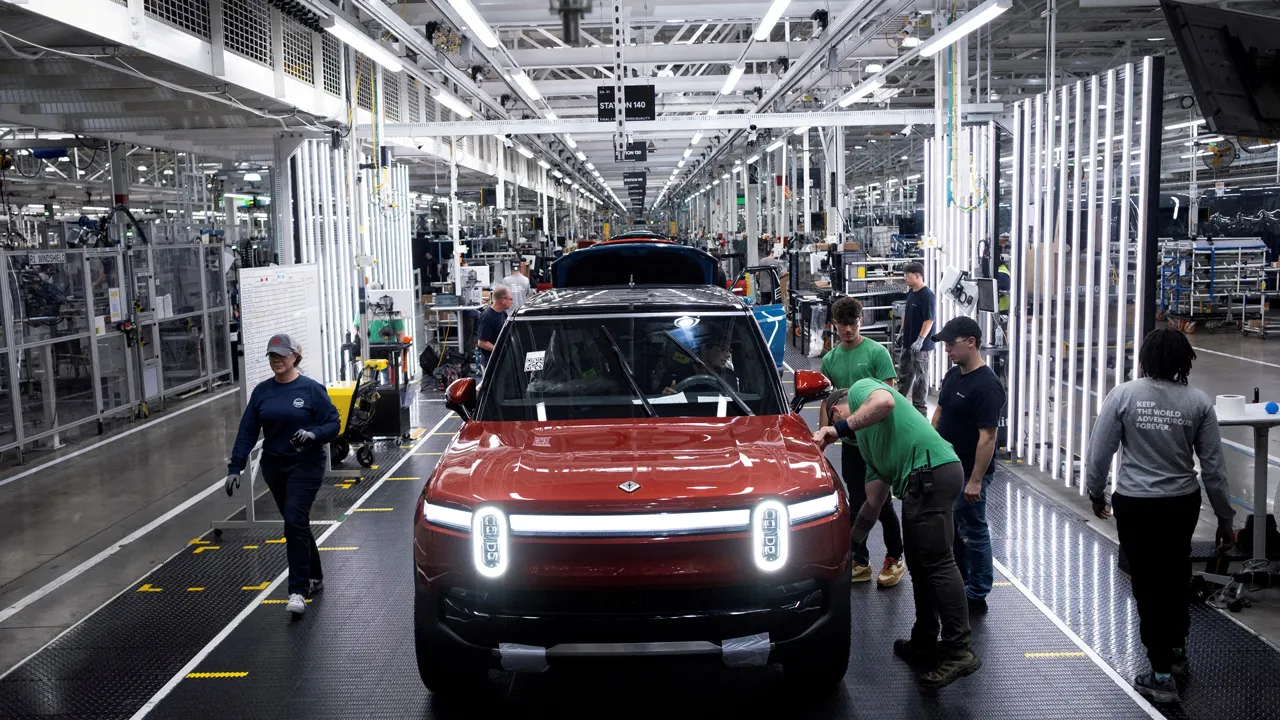 Rivian develops first in-house chip for self-driving electric vehicles