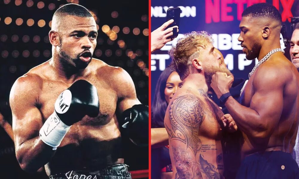 Roy Jones Jr rates Jake Paul’s chances of sending Anthony Joshua to the canvas