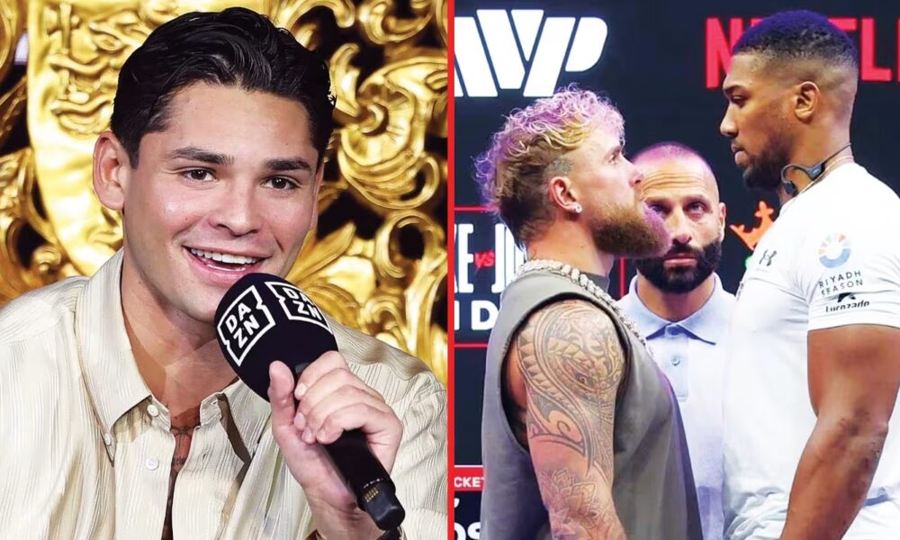 Ryan Garcia ‘leaks’ sparring information ahead of Jake Paul vs Anthony Joshua: “He’s getting KO’d”