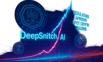CFTC Approves Spot Crypto Trading as DeepSnitch AI Surges 74%