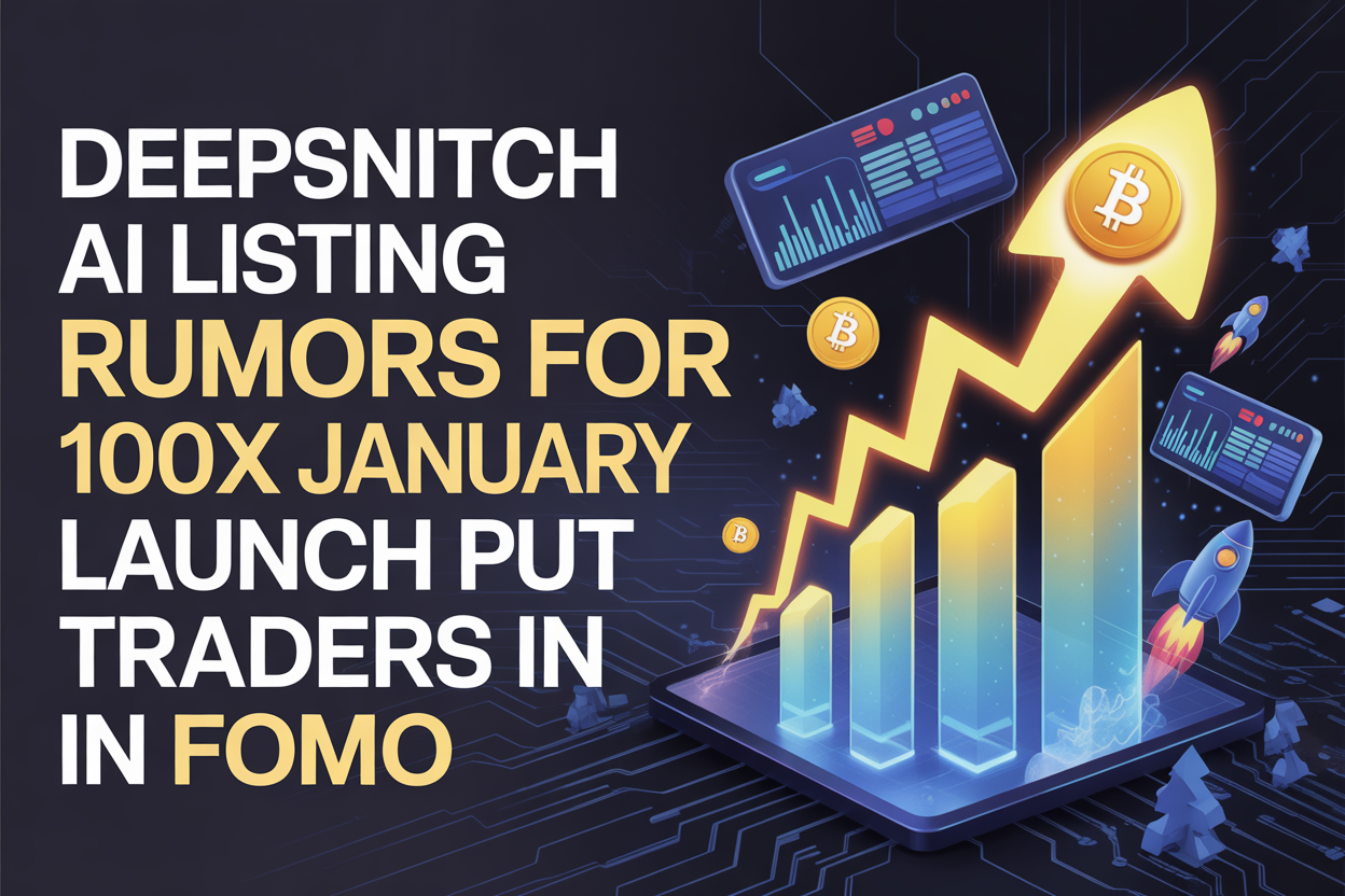 DeepSnitch AI Listing Rumors for Explosive Growth in January Launch Put Traders in FOMO, Presale Surges 74%