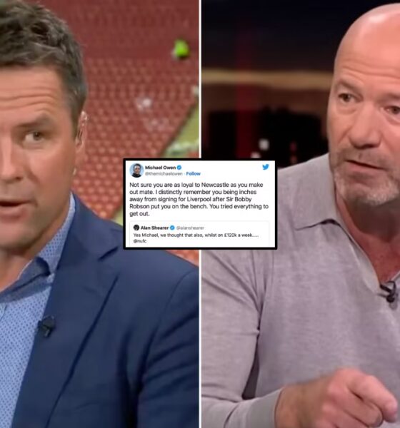 Michael Owen Hasn't Spoken to Alan Shearer Since 2019 Spat