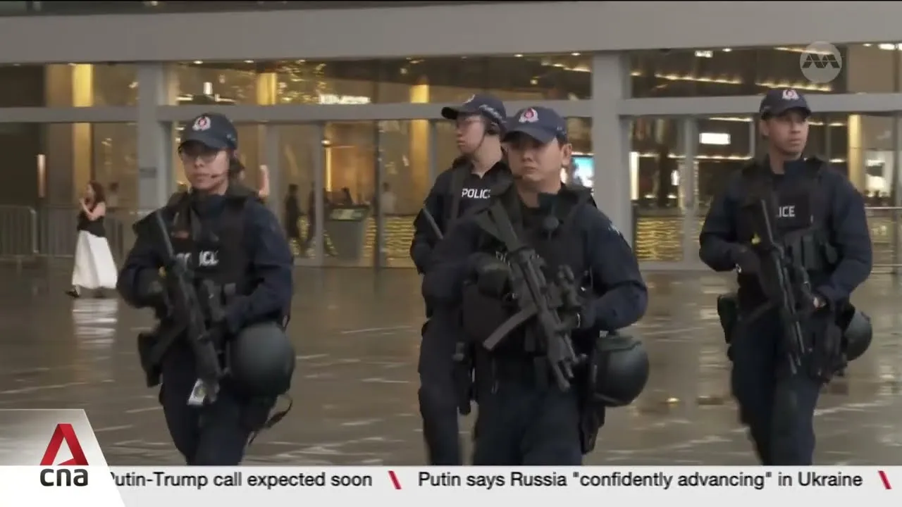 Singapore steps up security ahead of New Year’s Eve festivities