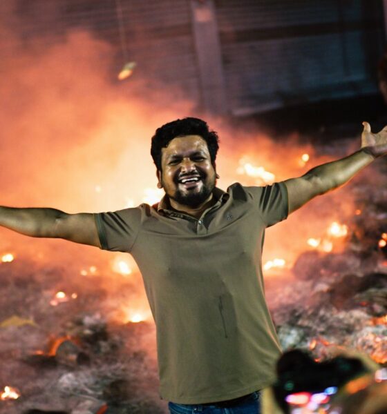 Protesters set fire to the premises of the Prothom Alo daily newspaper in Dhaka. Pic: AP.