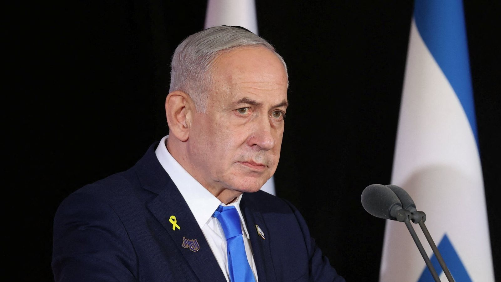Benjamin Netanyahu. Pic: Reuters