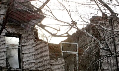 Russian troops launched a drone attack on Dnipro on Monday. Pic: AP