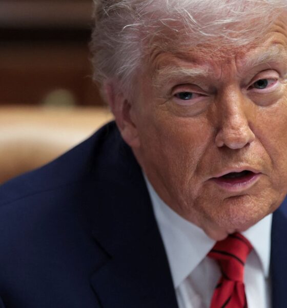 President Donald Trump confirmed the US operation on Wednesday. Pic: Reuters