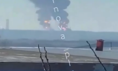 Ukraine hits major Russian oil refinery with British missiles, officials say | World News