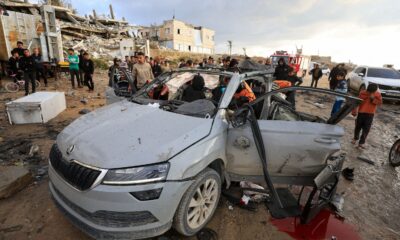 'Hamas commander killed in Israeli strike'. Pic: Reuters