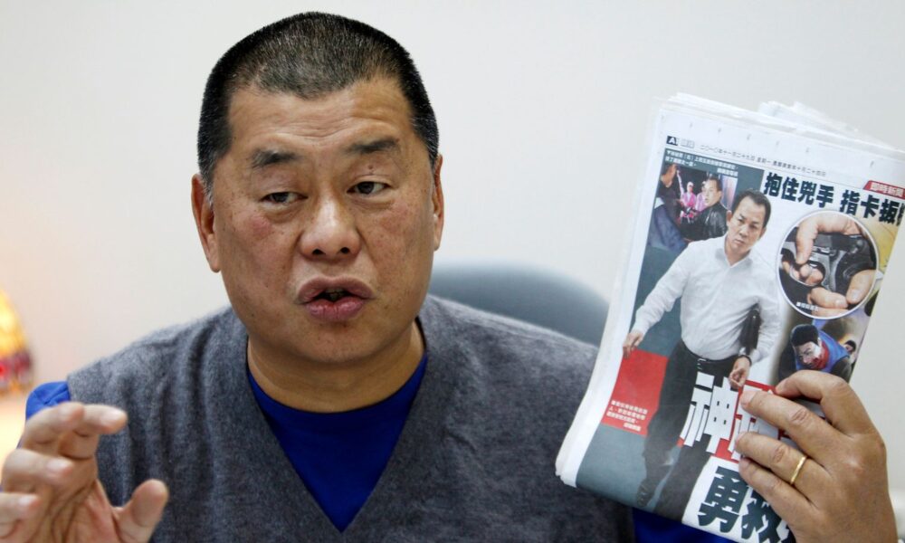 Jimmy Lai. Pic: Reuters