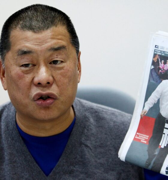 Jimmy Lai. Pic: Reuters