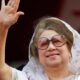 Khaleda Zia, pictured at a rally in 2014, was the first female prime minister of Bangladesh. Pic: Reuters/ Andrew Biraj