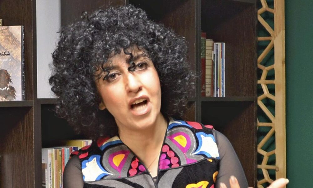 Narges Mohammadi. Pic: AP