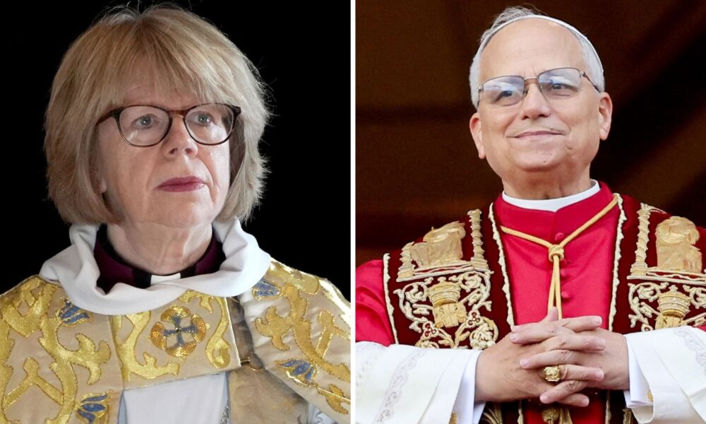 Pope and new Archbishop of Canterbury make pleas over Gaza and immigration in Christmas sermons | UK News