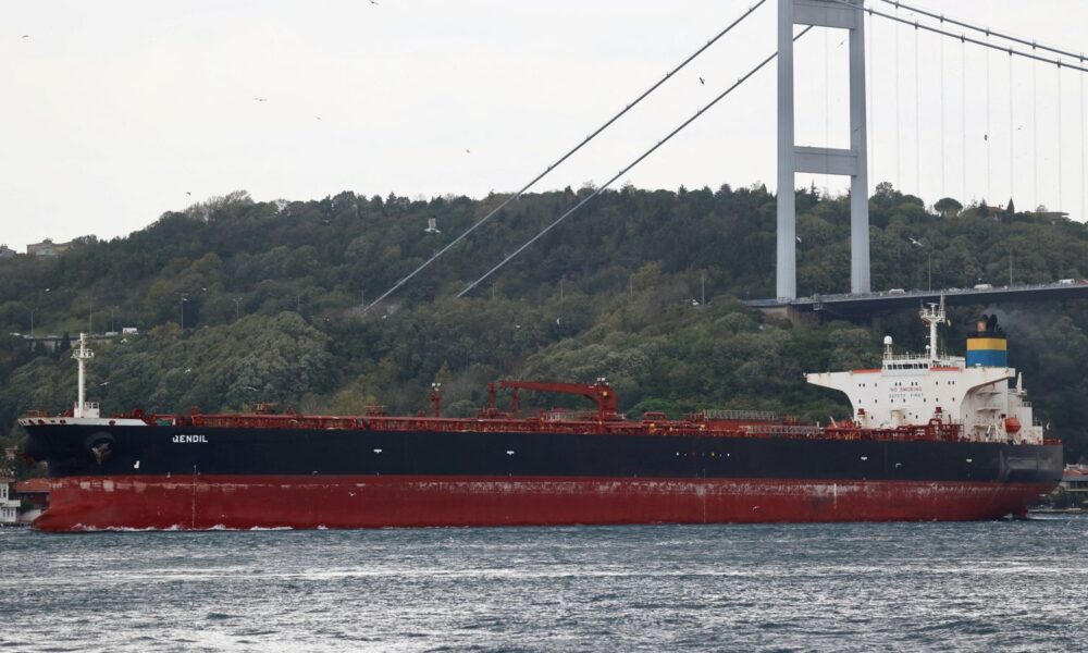 The Qendil, pictured near Istanbul last month. Pic: Reuters