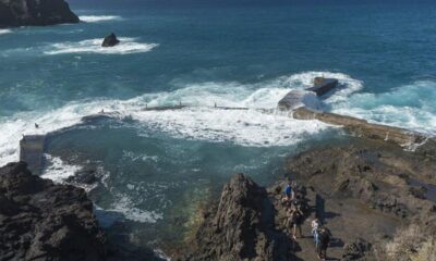 The pool at Isla Cangrejo can be dangerous during rough seas. Pic: iStock