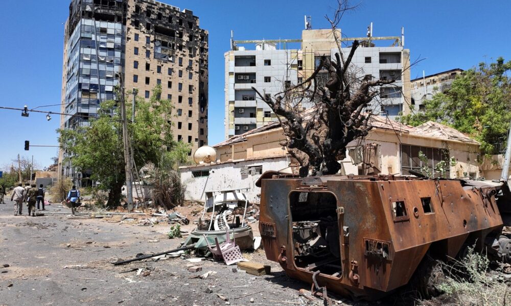 Sudan has been ravaged by civil war for two-and-a-half years. Pic: Reuters