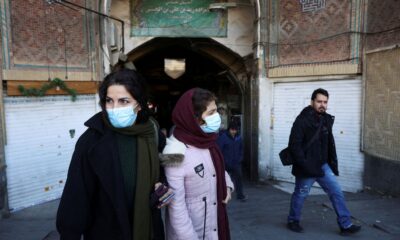 Many traders in Tehran shut up shop this week so they could take to the streets and protest. Pic: WANA/Reuters