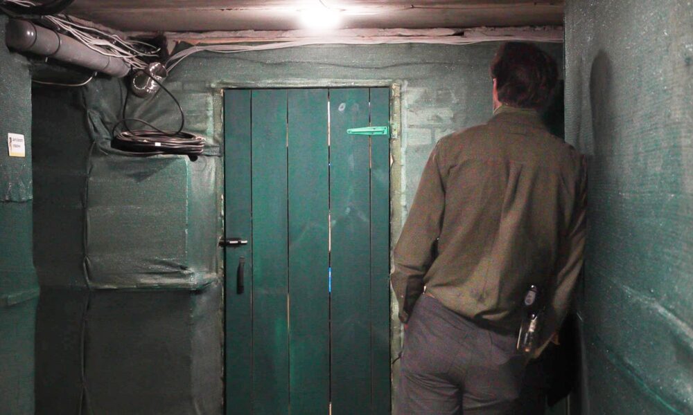 Inside a secret, underground military base in eastern Ukraine | World News