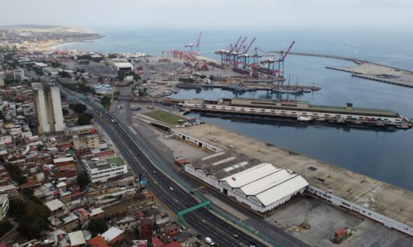 Venezuela's Bolivariana de Puertos La Guaira port. Pic: Reuters