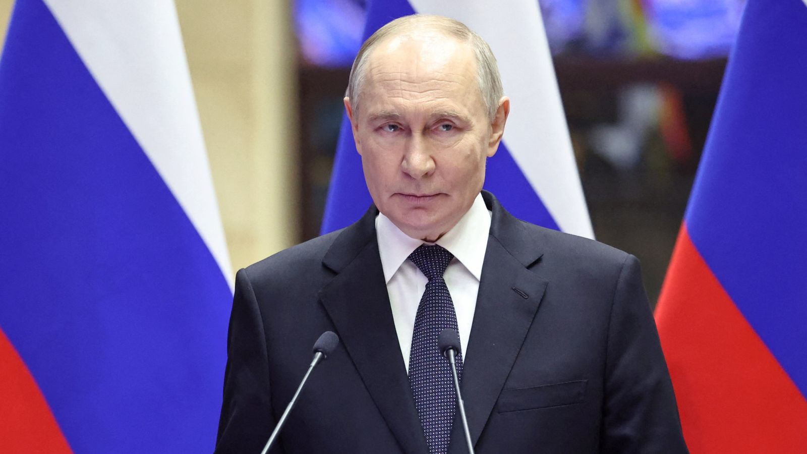 Vladimir Putin. Pic: Reuters