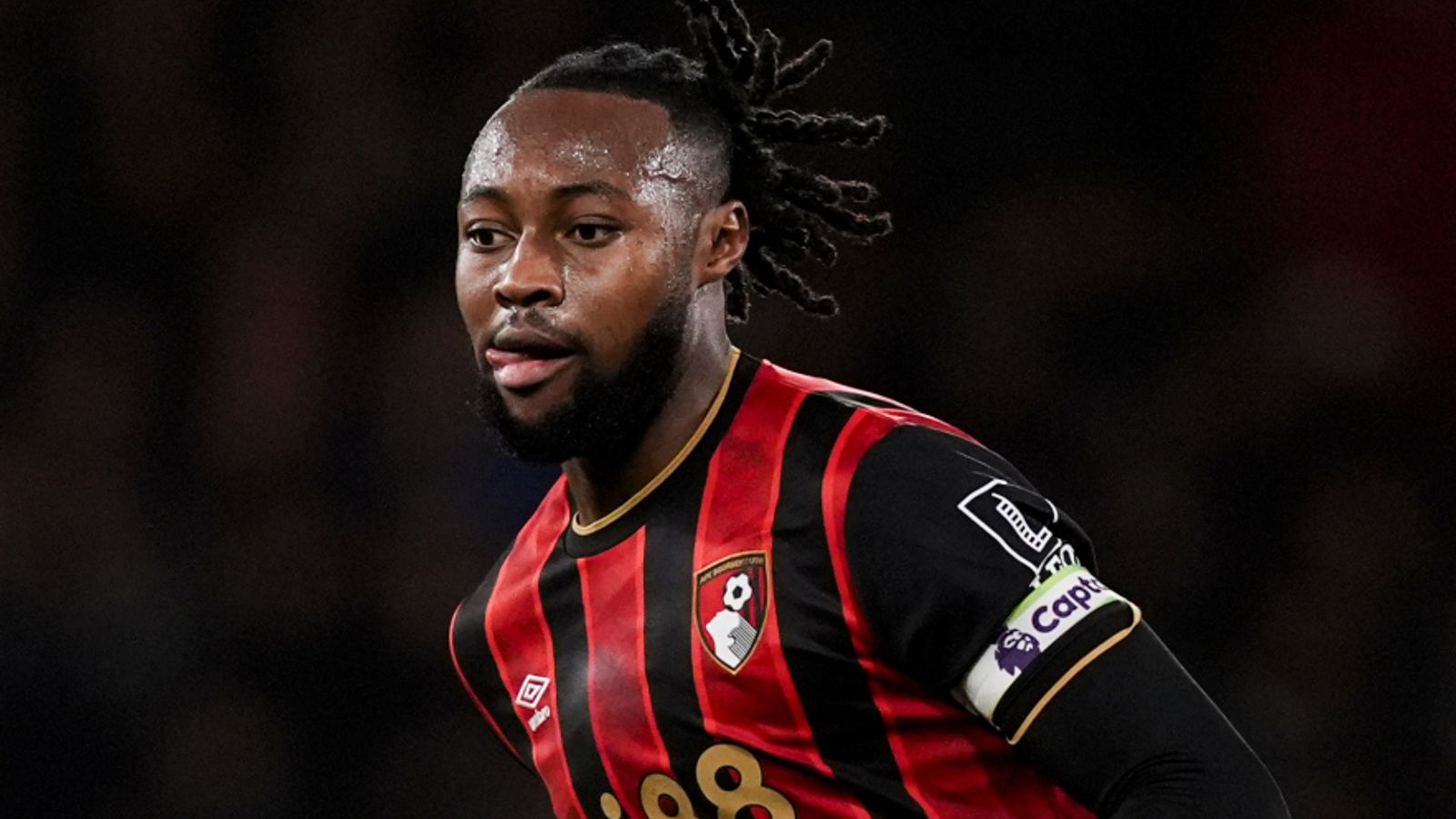Bournemouth's Antoine Semenyo during the Premier League match at the Vitality Stadium, Bournemouth. Picture date: Tuesday December 2, 2025