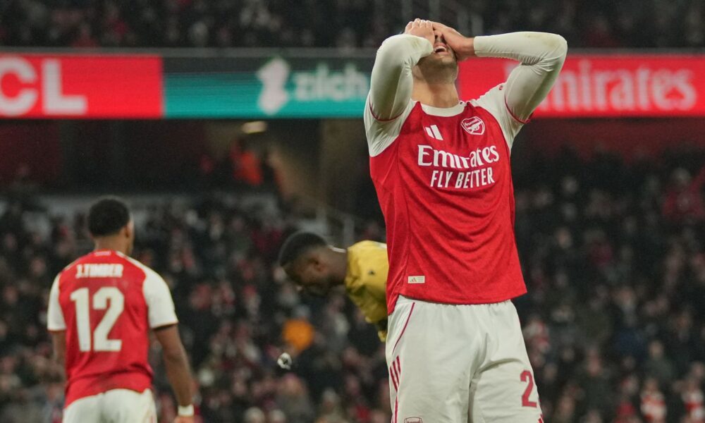 Arsenal have conceded four late goals since the start of November
