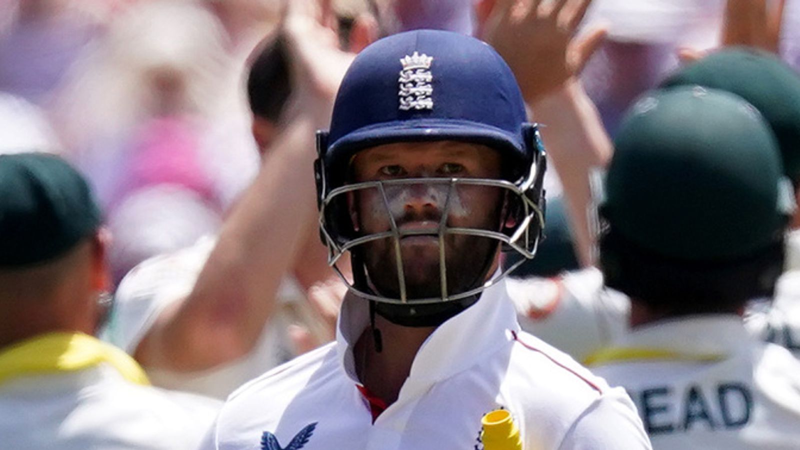 Ben Duckett's poor series continued as he was dismissed second ball in England second innings in Adelaide