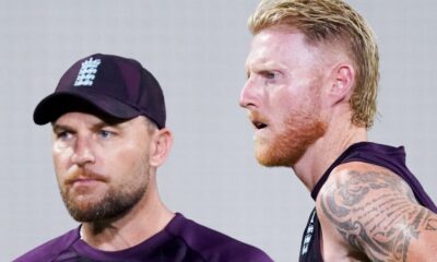 Brendon McCullum, Ben Stokes (Ashes)