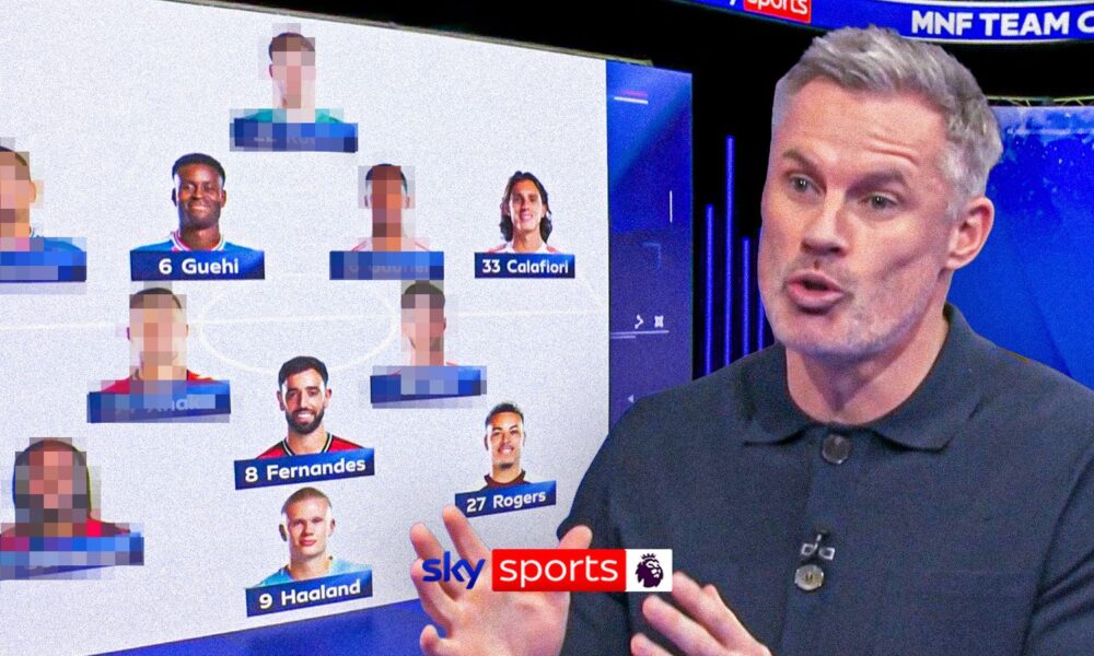 Carragher picks his team of the season so far.