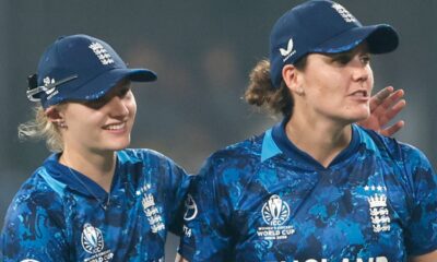 Charlie Dean (left) and Nat Sciver-Brunt (right), Women's Cricket World Cup (Getty Images)