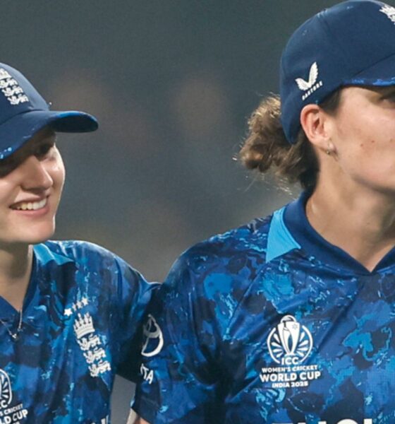 Charlie Dean (left) and Nat Sciver-Brunt (right), Women's Cricket World Cup (Getty Images)