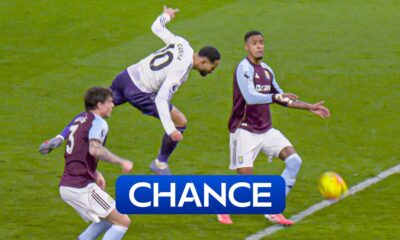 Cunha misses a chance to equalise against Villa