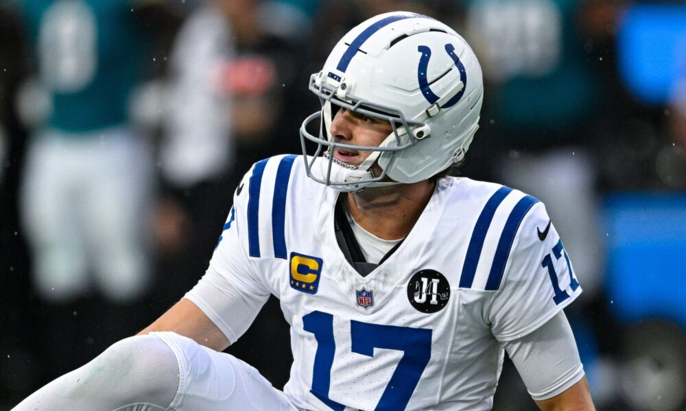 Indianapolis Colts quarterback Daniel Jones