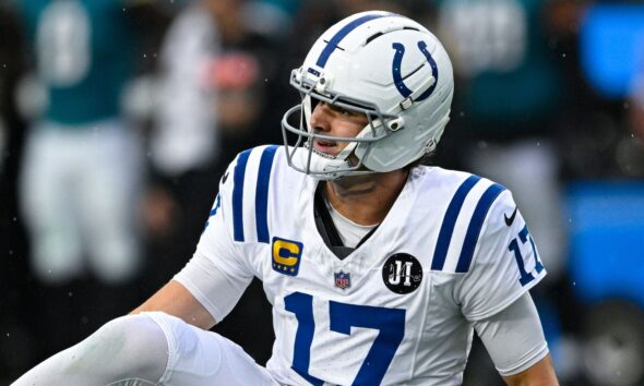 Indianapolis Colts quarterback Daniel Jones
