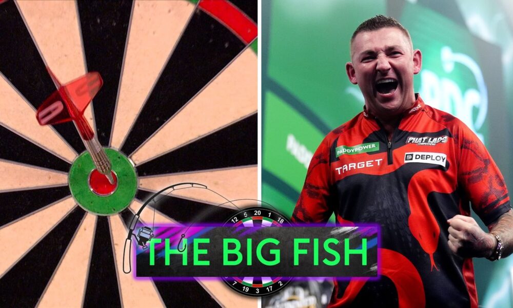 An incredible 170 checkout saw Nathan Aspinall secure the hard-fought first round win over Lourence Ilagan.