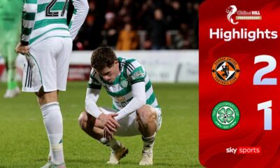 Highlights from the Scottish Premiership match between Dundee United and Celtic.