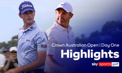 Crown Australian open day one highlights