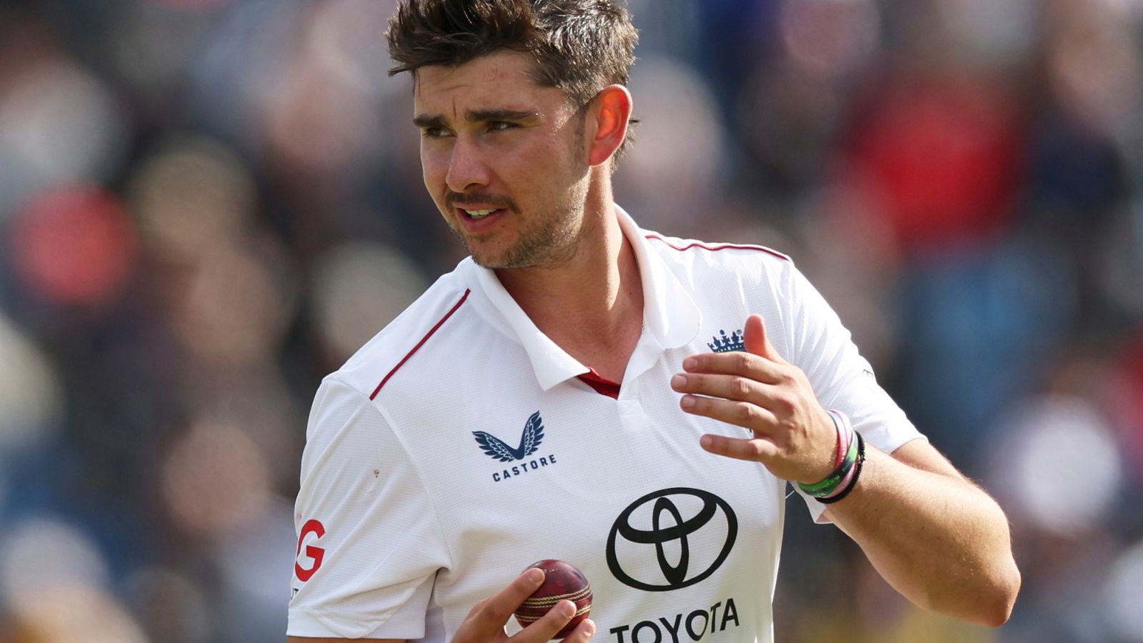 England's Josh Tongue