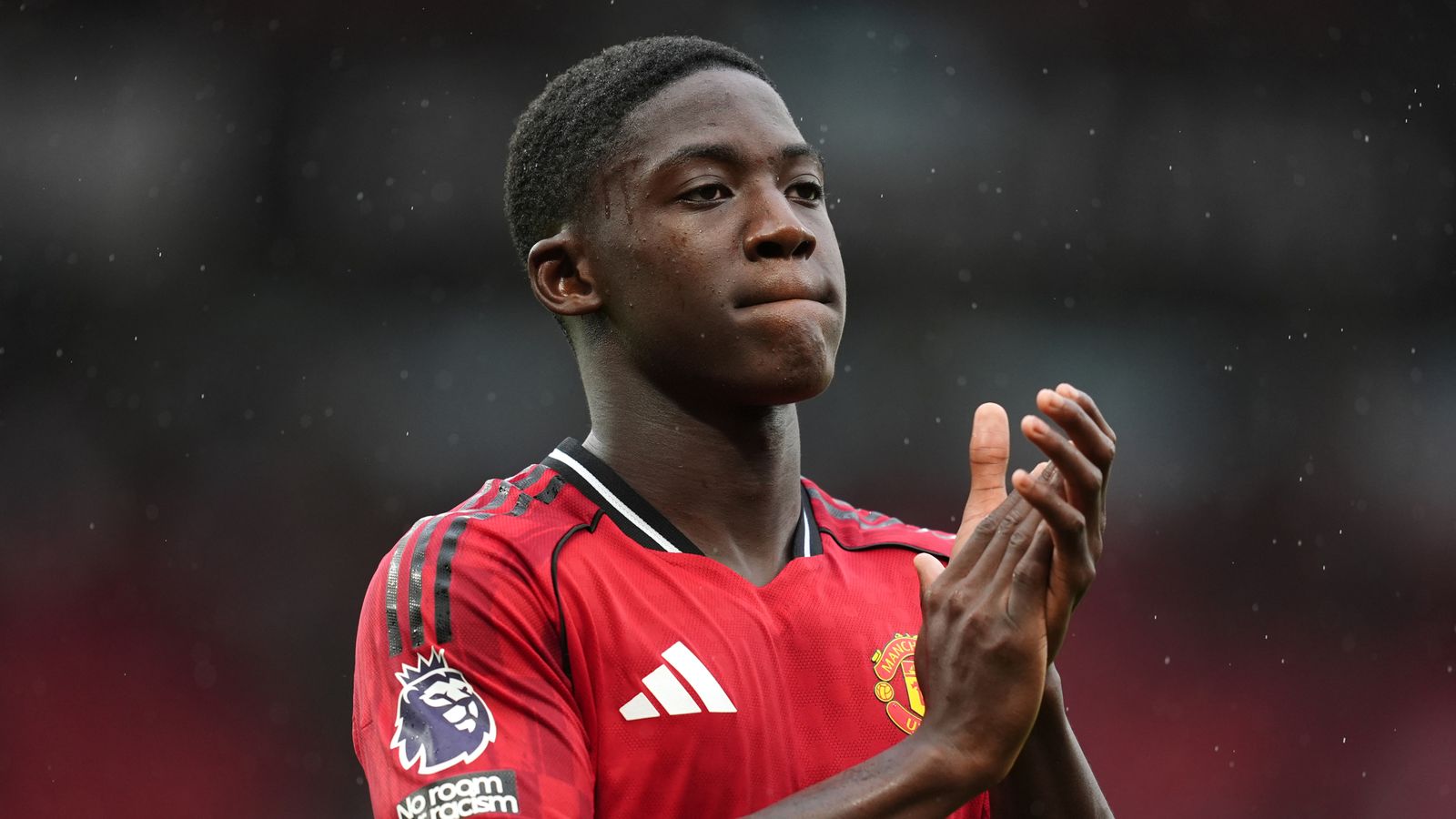 Kobbie Mainoo has not started a Premier League game for Manchester United this season