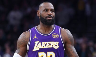 Los Angeles Lakers forward Lebron James (Associated Press)