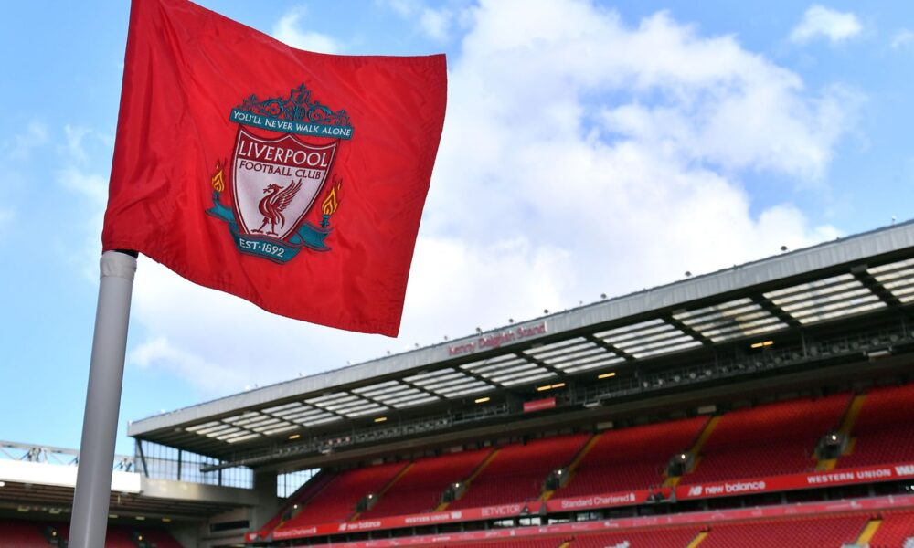 General view of the pitch before the Premier League match at Anfield, Liverpool. PRESS ASSOCIATION Photo. Picture date: Saturday March 17, 2018. See PA story SOCCER Liverpool. Photo credit should read: Anthony Devlin/PA Wire. RESTRICTIONS: EDITORIAL USE ONLY No use with unauthorised audio, video, data, fixture lists, club/league logos or "live" services. Online in-match use limited to 75 images, no video emulation. No use in betting, games or single club/league/player publications.