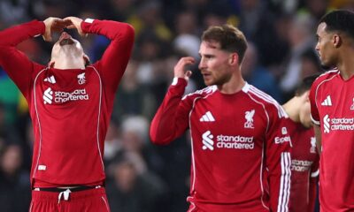 Liverpool: Gary Neville hits out at Reds' inconsistency and errors after Leeds fight back for thrilling draw | Football News