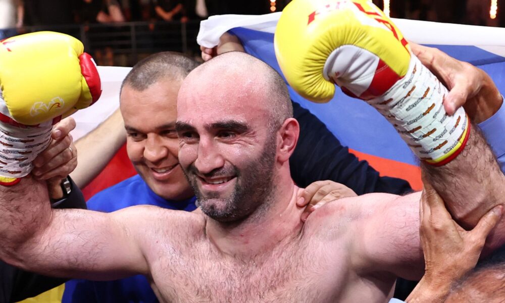 Murat Gassiev produced a stunning knockout of Kubrat Pulev to claim the WBA 'regular' heavyweight title