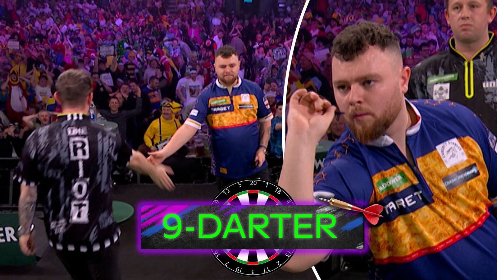 'Ridiculous darts!' | Back-to-back nine-dart attempts in successive legs