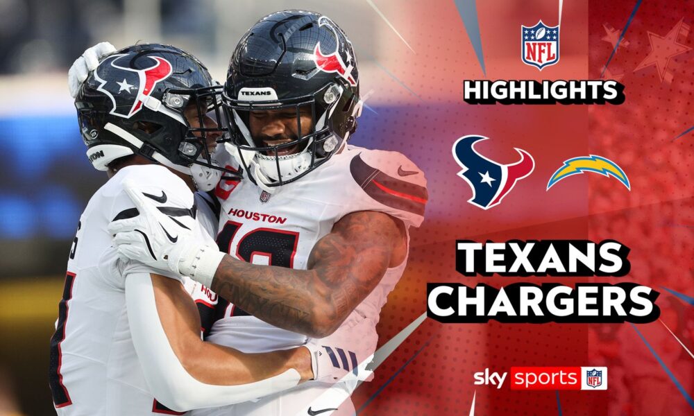Highlights from the Week 17 matchup between the Houston Texans at the Los Angeles Chargers during the 2025 NFL season.