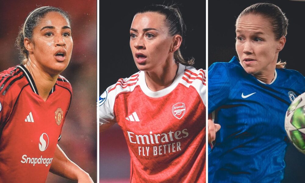 Gabby George, Katie McCabe, Guro Reiten